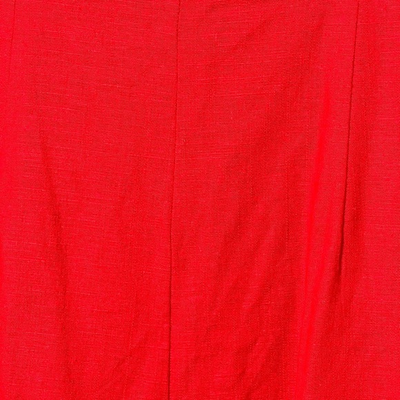 ⭐️ SLASH SUMMER SALE! ⭐️ EUC ASTR The Label Crop Jumpsuit Red Linen Size XS - Picture 6 of 13
